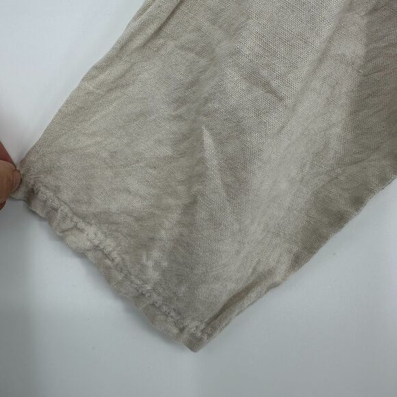 I Love Linen Womens 100% Italian Linen Dress Size S/M Lagenlook Oversized Beachy - Picture 4 of 9